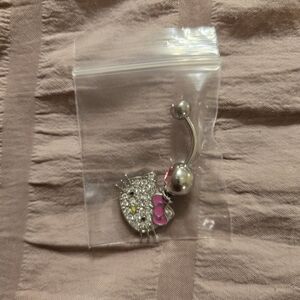 NWOT Hello Kitty Belly Ring